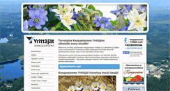 Desktop Screenshot of kangasniemenyrittajat.info